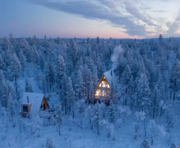 A-Frame cabin in Lapland