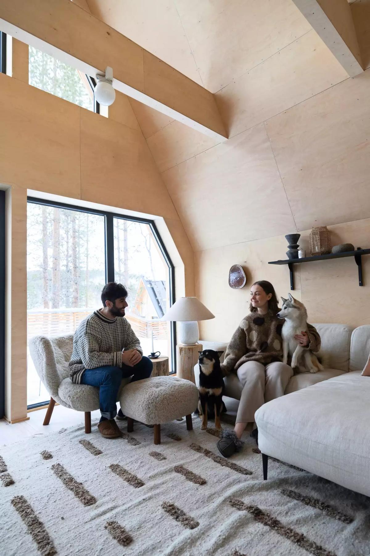 a frame cabin in lapland 4