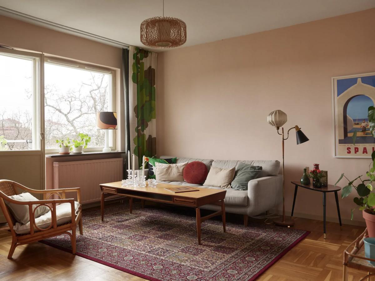 retro style apartment is stockholm 6