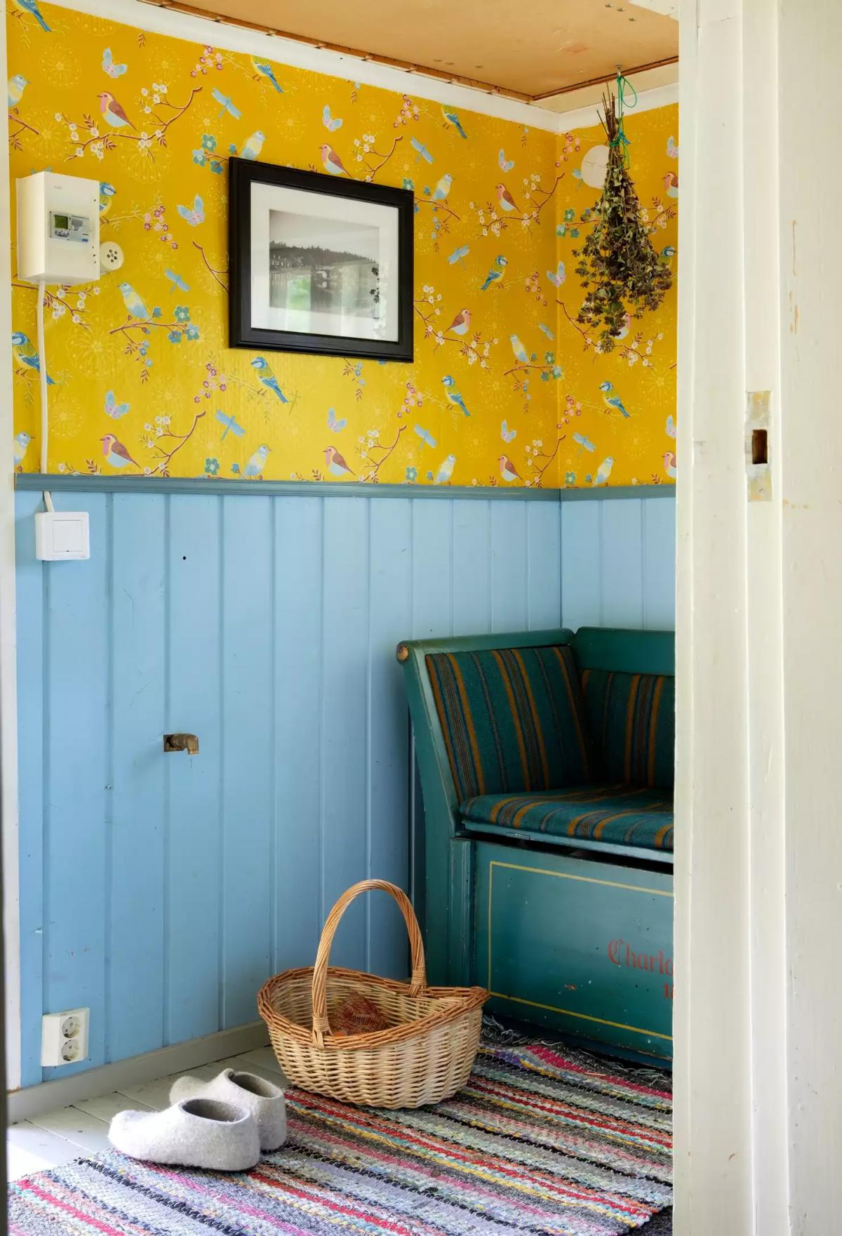 Hallway in a Finnish house