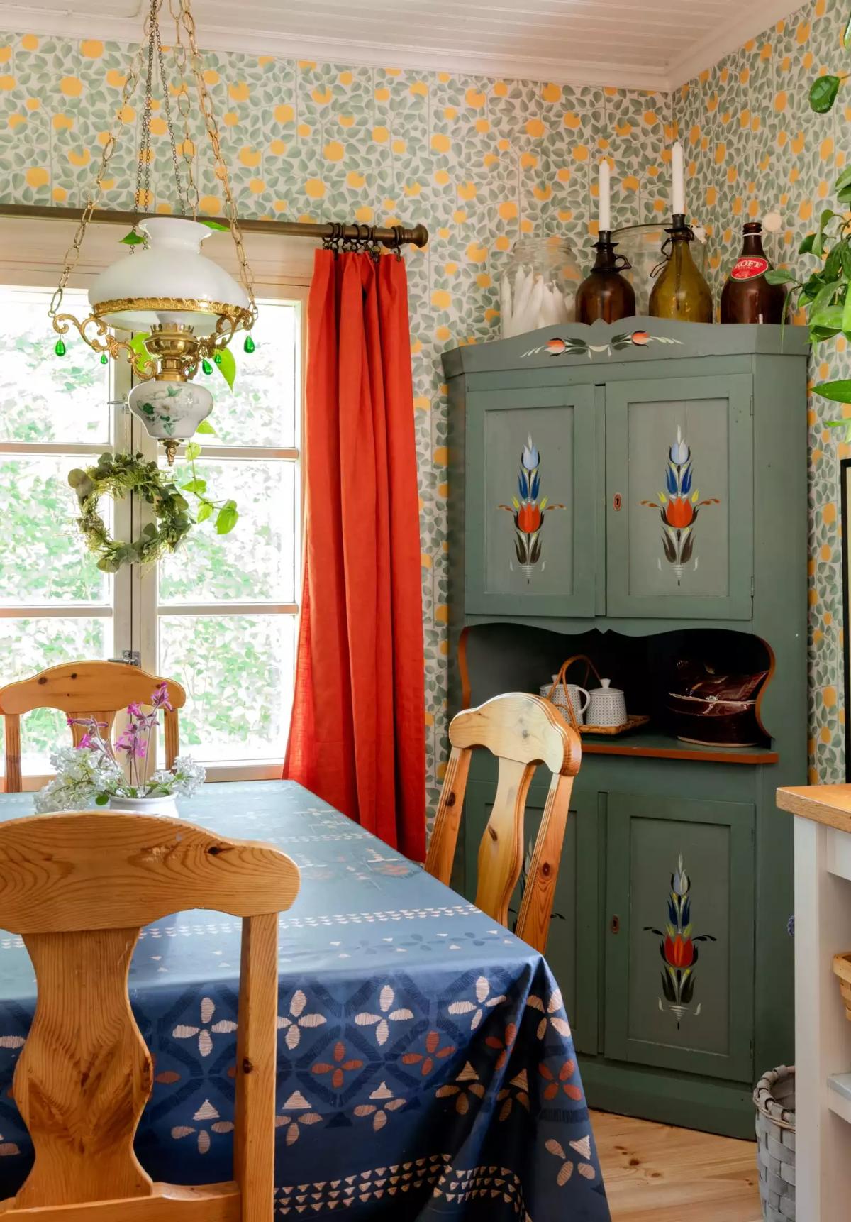 Kitchen in a Finnish summer house