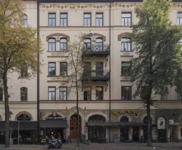 An Artist’s Apartment in a Historical 1900 Building in Stockholm