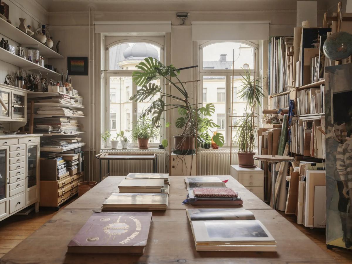 artists apartment in stockholm 9