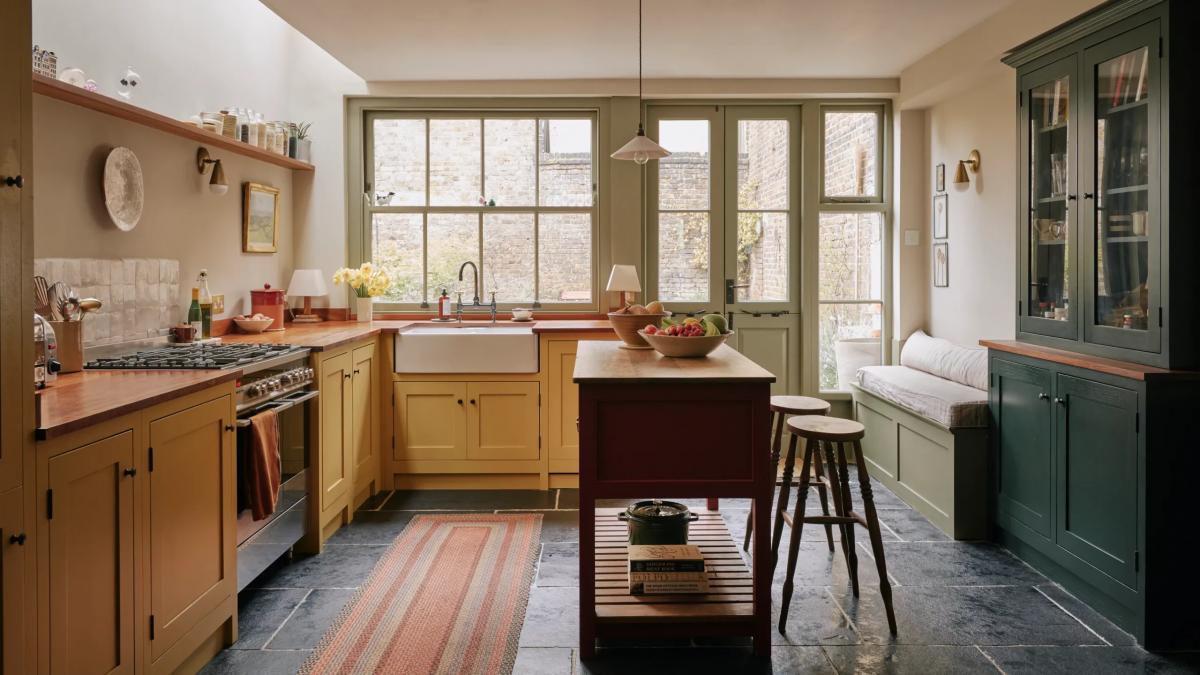 Kitchen in a historic English house