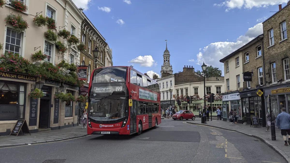 Street in historic Greenwich